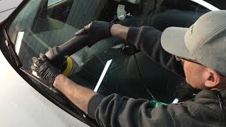 How To Remove Etching Scratches Imperfections From WindscreensGlass [upl. by Argile763]