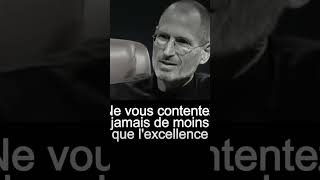 Ne vous contentez jamais de moins que lexcellence — STEVE JOBS [upl. by Marillin354]