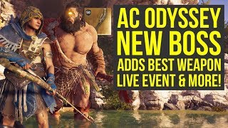 Assassins Creed Odyssey DLC NEW POWERFUL WEAPON From Mythical Creature amp More AC Odyssey DLC [upl. by Murphy]