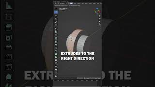 Extrude along normals blender blender3d [upl. by Kelvin913]