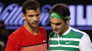 Roger Federer vs Grigor Dimitrov  Australian Open 2016 3rd Round Highlights [upl. by Meredeth]