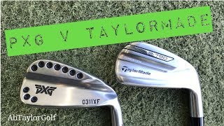 TAYLORMADE P790 IRONS V PXG IRONS [upl. by Nallak501]