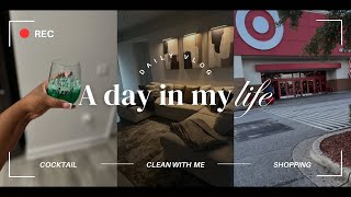 My Very First Vlog Clean With Me Let’s Make A Cocktail [upl. by Goodson]