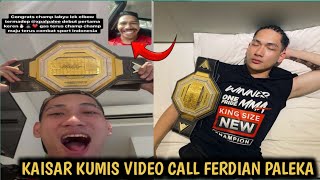 KAISAR KUMIS VIDEO CALL FERDIAN PALEKA SETELAH KALAH VS FERDIAN PALEKA [upl. by Eirhtug]