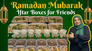 Iftari Boxes For Friends  Iftar Party reflexion viralvideo ramadan2024 ramadanspecial [upl. by Akilat]