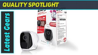 Energizer Connect Wireless Rechargeable BatteryPowered Smart WiFi Security Camera 1080p [upl. by Sucul]