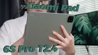 Xiaomi Pad 6S Pro 124 Review Bigger Stronger but Costlier [upl. by Celie]