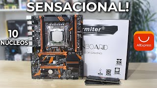 PLACA MÃE X99 E XEON PODEROSO DO ALIEXPRESS OLHA COMO CHEGOU E O DESEMPENHO XEON E5 2650 V3 [upl. by Seward909]