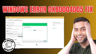 How to Fix Error 0x80004005 in Windows 10 [upl. by Ahtibat]