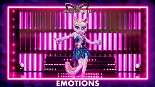 Miss Poes  Emotions’  Aflevering 7  The Masked Singer  VTM [upl. by Susejedairam]