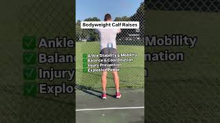 Bodyweight Calf Raises A Simple effective way to improve your calves and ankles [upl. by Dnaltiac452]