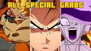 ALL Special Grabs  DRAGON BALL Sparking Zero [upl. by Akcinehs]