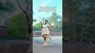 Cardio Tennis for Weight Loss is changing my life 🎾 weightloss tennis cardio fitness [upl. by Anaeel]