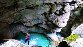 Canyoning in Italy  Rio Lavarie Moggio Udinese Udine Friuli [upl. by Monie]