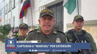 Capturan a “Marcial” por extorsión [upl. by Polivy]