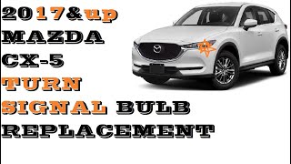 How to replace turn signal bulb in Mazda CX5 2017 [upl. by Brynn]