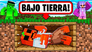 Fui ENTERRADO VIVO en Minecraft [upl. by Sew]