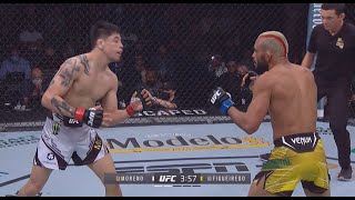 Brandon Moreno Vs Deiveson Figueiredo 3 Full Fight Highlights  Moreno Vs Figueiredo 3 Highlights [upl. by Dibrin291]