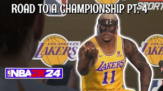 ROAD TO A CHAMPIONSHIP ON HOF NBA 2K24  REDEMPTION GAME [upl. by Turk]