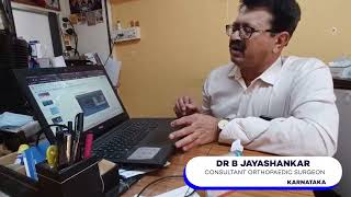 Dr B Jayashankar  Karnataka  Awareness on Bone and Joint Health  Keep Joints Moving [upl. by Ashok]