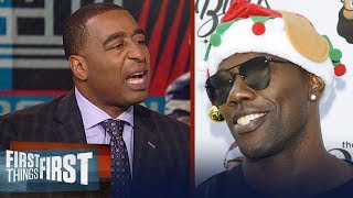 Cris Carter on Terrell Owens declining invite to his Hall of Fame rite  NFL  FIRST THINGS FIRST [upl. by Lemmor316]