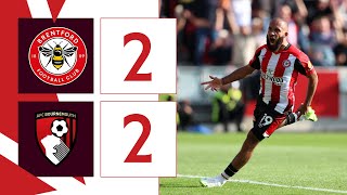 Brentford 2 AFC Bournemouth 2  Mbeumo scores the late equaliser💥⚽️ [upl. by Atikihs]