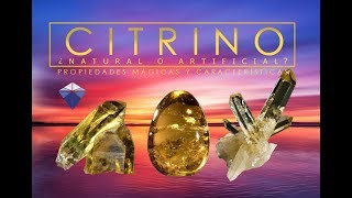 Citrino  Propiedades Mágicas y Caracteristicas  Minerals Channel [upl. by Ecienal]