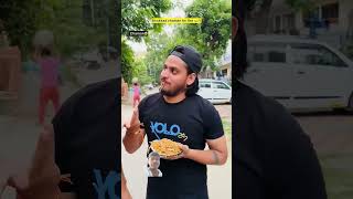 Bhukkad chaman 😂 shorts comedy funny foodlover food shortsvideo trending chaman [upl. by Asiar519]