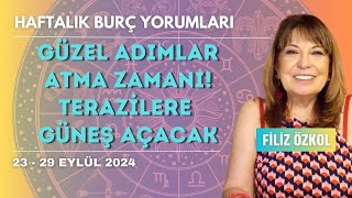 Güzel adımlar atma zamanı Terazilere güneş açacak 2329 Eylül 2024 Haftalık burç yorumları [upl. by Zanas227]