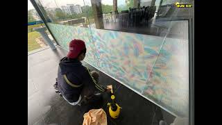 FROSTED GLASS DESIGN BRICKFIELDS KUALA LUMPUR 018257 2826  038066 4432 [upl. by Vadnee]