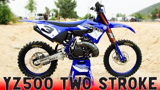 Yamaha YZ500 Two Stroke TEST [upl. by Slaby]