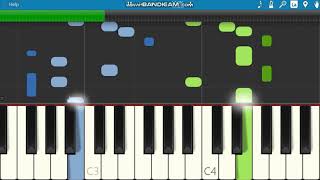 Without You  Oh Wonder Piano Tutorial [upl. by Haronid]