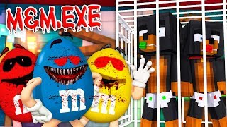 Minecraft MampMS WORLDEXE  ALL THE MampMS HAVE TURNED INTO EVILEXE amp CAPTURED DONUT amp BABY MAX [upl. by Llebana]