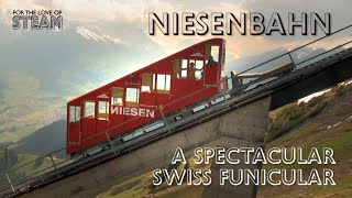 Niesenbahn  A Spectacular Swiss Mountain Funicular [upl. by Rednijar]