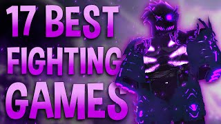 Top 17 Best Roblox Fighting Games to play in 2021 [upl. by Naellij548]