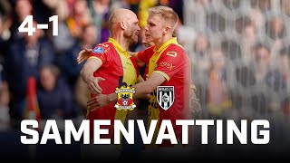 🥰 Heerlijke overwinning in Adelaarshorst  Samenvatting Go Ahead Eagles  Heracles Almelo [upl. by Aleehs]