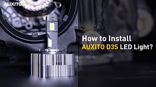 How to change D3S headlight bulb  Upgrading HID bulbs to LED bulbs [upl. by Ewall]