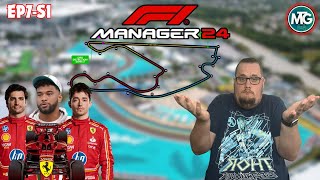 MASSIVE WINNER  F1 Manager 24 FERRARI CAREER Part 7 S1 [upl. by Anuait]