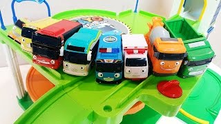 Learn Colors with Tayo the Little Bus 8 Toy Cars NY Play [upl. by Ban]