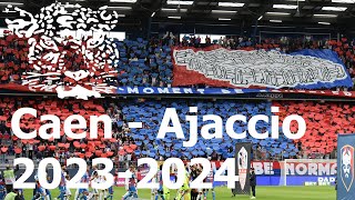 Caen  Ajaccio 20232024 [upl. by Kapeed705]