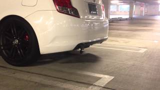 2011 Scion Tc Flowmaster Axleback Exhaust [upl. by Hardie]