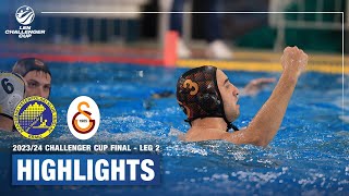 AVK Triglav Kranj Highlights vs Galatasaray SK  Challenger Cup Men Final Leg 2  European Aquatics [upl. by Nylatsirk463]