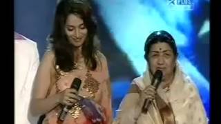 HARSHIT SAXENA  LATA MANGESHKAR JI ANNOUNCES THE WINNER OF VOICE OF INDIA PART 2 [upl. by Led]