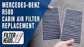 How to Replace Cabin Air Filter 2006 MercedesBenz R500 [upl. by Akceber560]