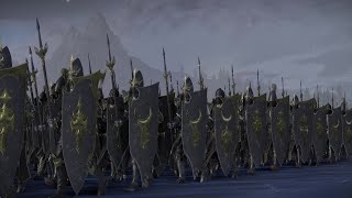 Naggaroth Marches  Total Warhammer III Army Marching [upl. by Lyontine59]