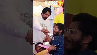 Sudeep fans full kushi yagi trending video new one video moast popular video love you boss [upl. by Enneite]