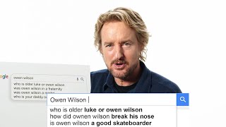 Owen Wilson Answers The Web’s Most Searched Questions  WIRED [upl. by Eicul655]