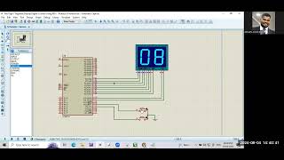 Two Digit 7 Segment Display Digital Counter Using 8051 [upl. by Tikna]