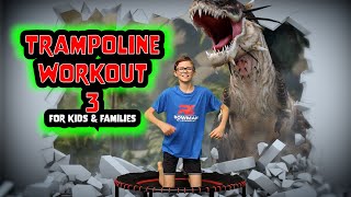 Trampoline Workout Part 3  Trampoline Workout For Kids  PE Bowman [upl. by Roxane589]