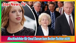 Abschiedsfeier für Oma Darum kam Becker Tochter nicht [upl. by Nataniel]